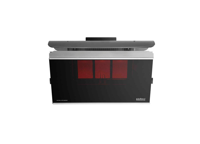 Bromic Platinum Smart-Heat Gas 300 Series heater running
