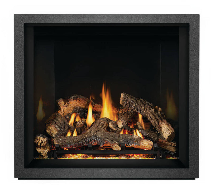 Napoleon Elevation X 36 direct vent gas fireplace with MIRRO-FLAME reflective panels