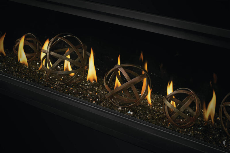 Napoleon Vector media kit options - wrought iron globes