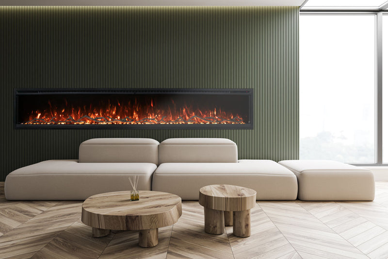 Spectrum Slimline 100 inch electric fireplace