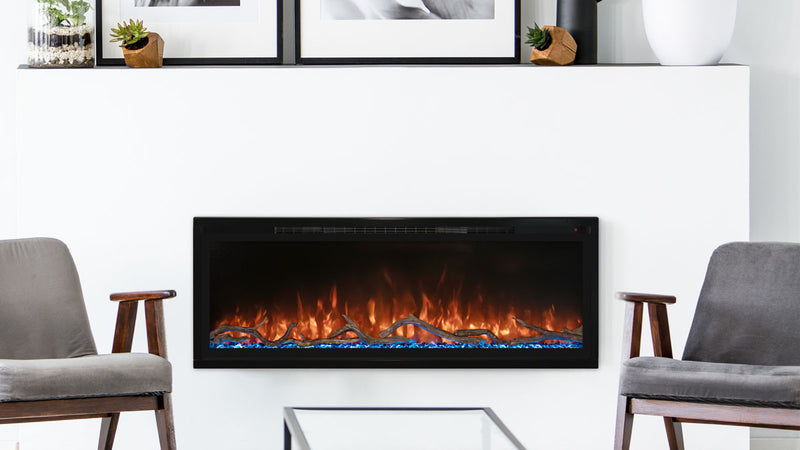 Spectrum Slimline 50 inch electric fireplace