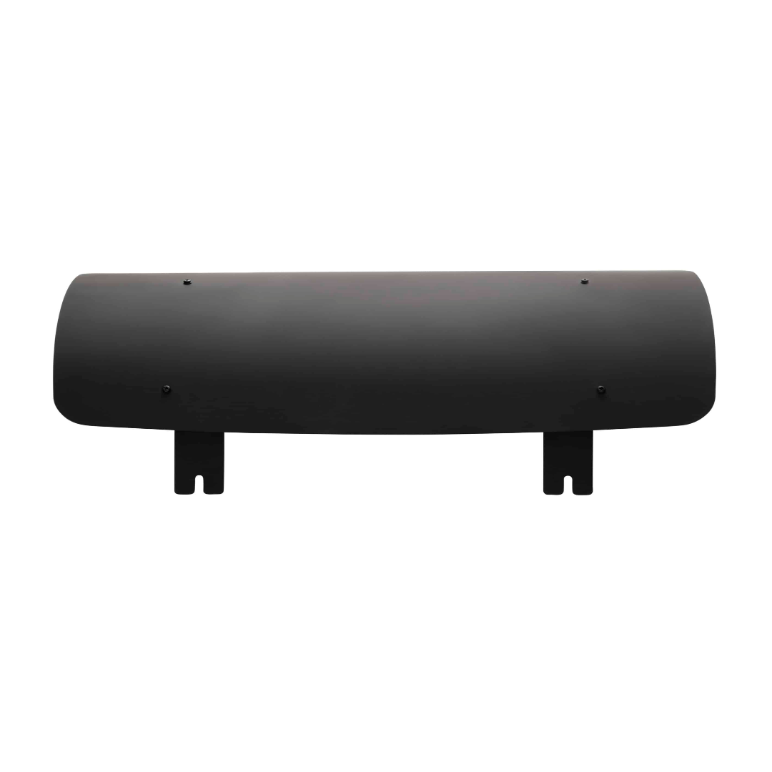Bromic heat deflector for Tungsten gas heaters