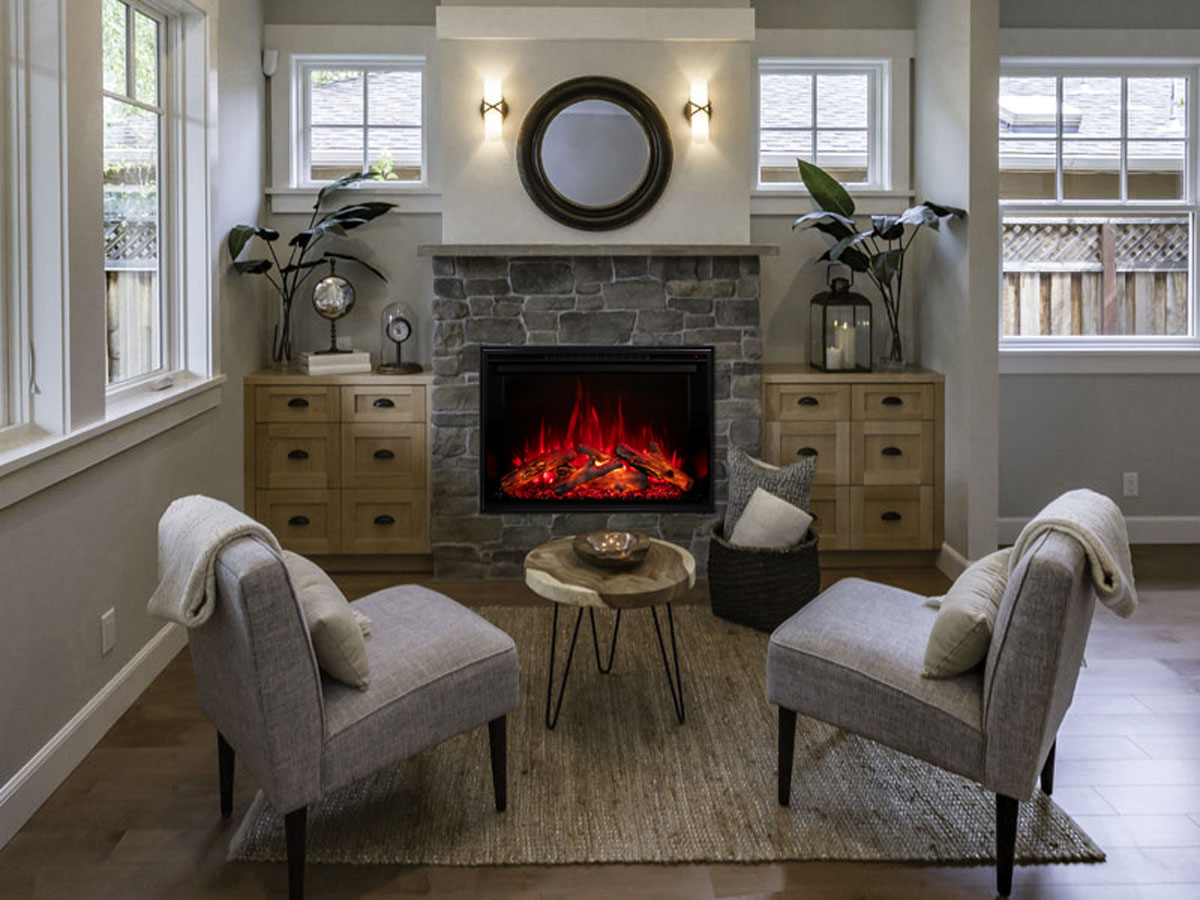 Modern Flames Redstone built-in electric fireplace