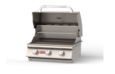 Bull Steer 24" Built-In Gas Grill — 3 Burner, 45,000 BTU