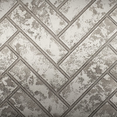 Napoleon Elevation X Glacier Herringbone Brick panels