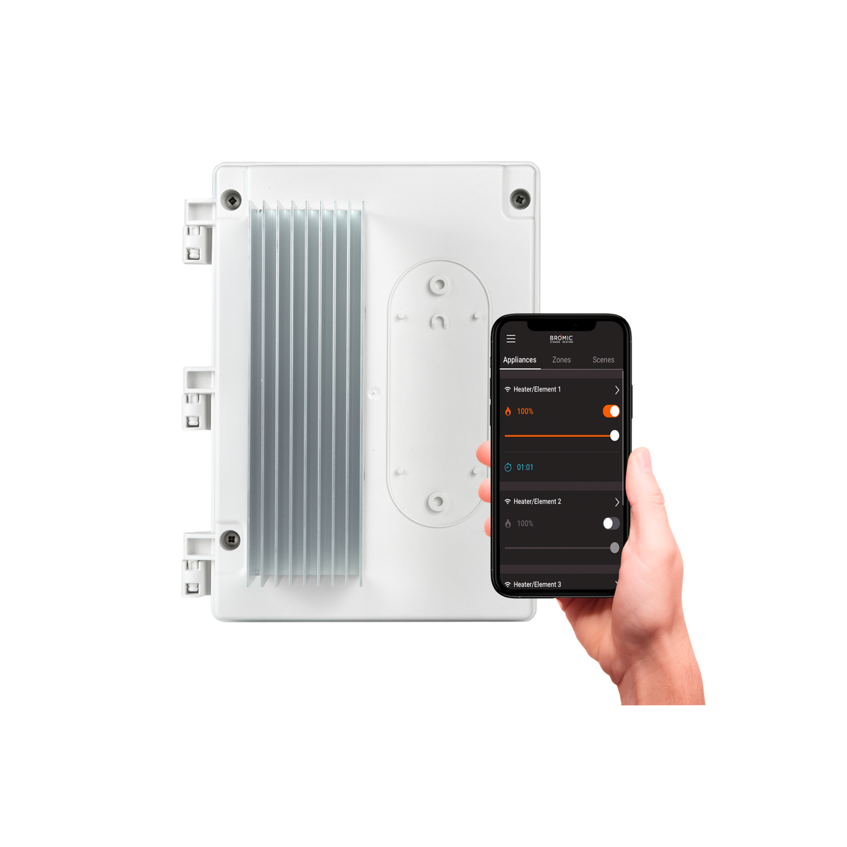 Bromic Affinity Smart-Heat dimmer, single channel