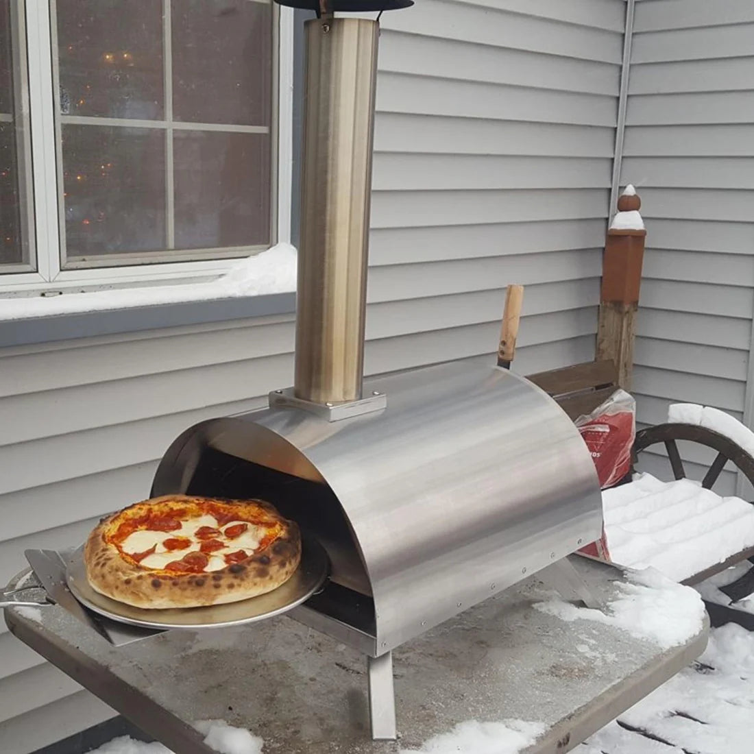 WPPO Lil Luigi Portable Wood-Fired Pizza Oven