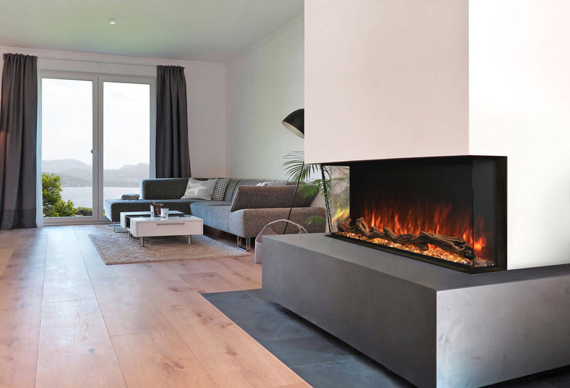 Modern Flames Landscape Pro Multi 44 inch corner install