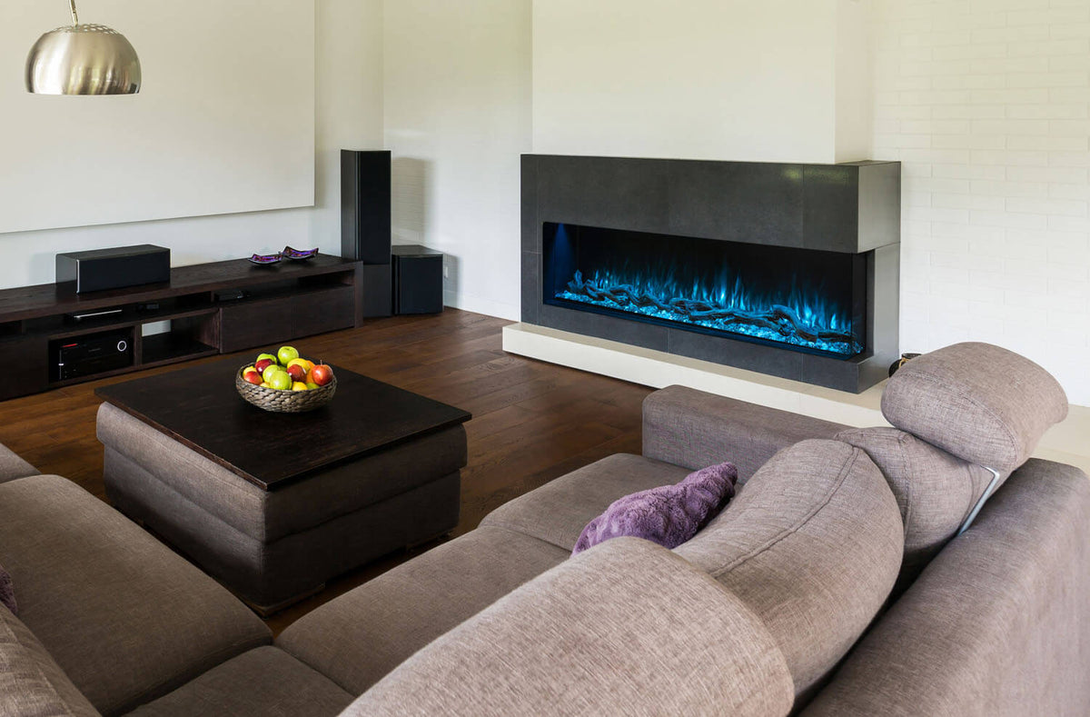 Modern Flames Landscape Pro Multi Electric Fireplace corner installation