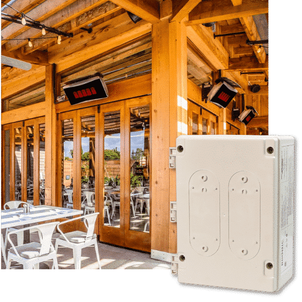 Bromic Affinity Smart-Heat On/Off controller installed