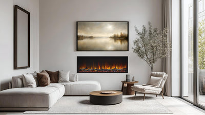 SimpliFire Scion 55" Clean Face Linear Electric Fireplace