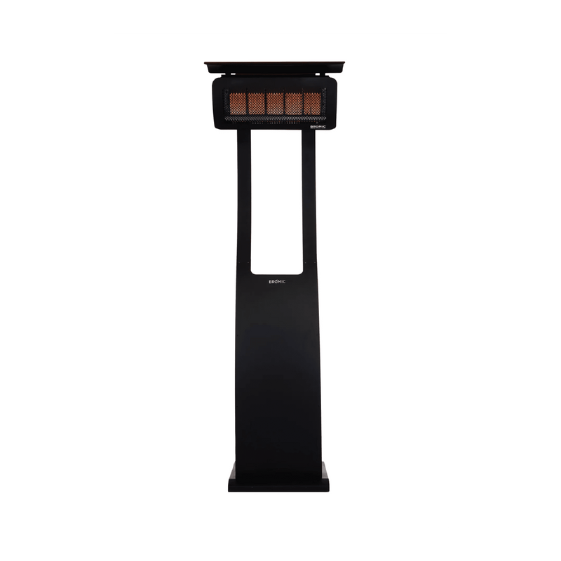 Bromic Tungsten Smart-Heat portable gas heater, front view