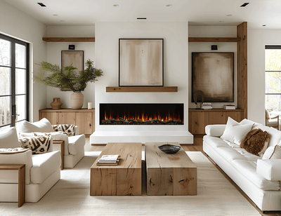 SimpliFire Triton Linear Electric Fireplace — 50", 65" & 78"